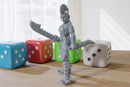 Love Kill Punk Female - 3D Printed RPG Minifigure - Cyberpunk / Sci-Fi - 28mm / 32mm Scale