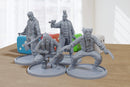 Wasteland Raiders - 3D Printed Minifigures for Post Apocalyptic Miniature Tabletop Games like Zona Alfa - Fallout Wasteland