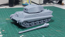 Pz.Kpfw.VI «Tiger II» (Sd.Kfz.182) - 3D Resin Printed 28mm / 20mm / 15mm Miniature Tabletop Wargaming Vehicle