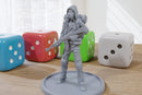 Slasher the Survivor Stalker - 3D Printed Minifigures for Post Apocalyptic Miniature Tabletop Games like Zona Alfa - Fallout Wasteland
