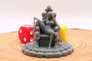 Brutal Throne Pinup - 3D Printed Minifigures for Fantasy Miniature Tabletop Games DND, Frostgrave 28mm / 32mm / 75mm