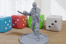 Mark the Iron Hand - 3D Printed Minifigure for Zombie Post Apocalyptic Miniature Tabletop Games TTRPG