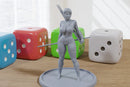 Acrobate Pinup SFW/ NSFW 3D Printed Minifigures for Fantasy Miniature Tabletop Games DND, Frostgrave 28mm / 32mm / 75mm