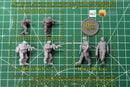 German Guards Bravo - Modern / Historical Wargaming Miniatures for Tabletop RPG - 28mm / 32mm Scale Minifigures