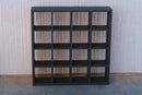Four by Four Cubic Bookshelves - 3D Printed 1:12 Scale Miniature Dollhouse Furniture