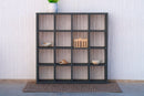 Four by Four Cubic Bookshelves - 3D Printed 1:12 Scale Miniature Dollhouse Furniture