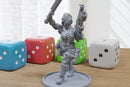 Jungle Colonel Babe - 3D Printed Proxy Minifigures for Sci-fi Miniature Tabletop Games like Stargrave and Five Parsecs from Home