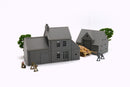 Normandy French Farm Set - Tabletop Wargaming WW2 Terrain | Proxy 3D Printed Miniature for Bolt Action - Chain of Command - Flames of War