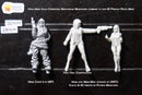 Rattler - 3D Printed Mini - Cyberpunk / Sci-Fi - Tabletop Miniature Wargaming - 28mm / 32mm Scale Minifigures