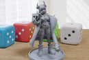 Oni Mask Immortan Jone Sexy Pin-Up - 3D Printed Minifigures for Fantasy Miniature Tabletop Games DND, Frostgrave 28mm / 32mm / 75mm