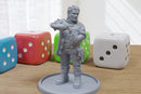 Tolliver Rot Water Barkeeper - 3D Printed Proxy Minifigures for Sci-fi Miniature Tabletop Games like Stargrave and Five Parsecs from Home