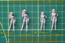 Bikini Strippers Sexy Pin-Up - 3D Printed Minifigures for Fantasy Miniature Tabletop Games DND, Frostgrave 28mm / 32mm / 75mm