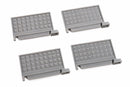 ZONA ALFA PO2 Modular Concrete Fences - 28mm & 20mm RPG Miniatures Gaming Terrain