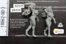 Elf in High-Level Gear - 3D Printed Minifigures for Fantasy Miniature Tabletop Games DND, Frostgrave 28mm / 32mm