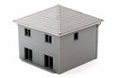 German Modern StadtVilla T1 - 3D Printed Terrain for Miniature Wargames and Model Railroad HO Era VI