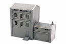 Industrial Building Mill - Tabletop Wargaming WW2 Terrain | Miniature 3D Printed Model | Zona Alfa - Flames of War - Chain of Command