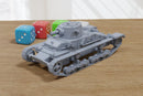 Matilda I - A11 Infantry Tank Mark I - 3D Printed Miniature Wargaming Combat Vehicle - 28mm / 20mm / 15mm Scale