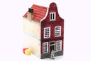 Dutch Canalhouse Delft Klokgevel T1 - 3D Printed Miniature Wargaming Terrain 28mm / 20mm / 15mm Scale