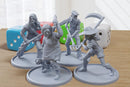 Farmer Survivors - 3D Printed Minifigure for Zombie Post Apocalyptic Miniature Tabletop Games TTRPG