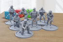 UN Peacekeeping Forces (AK) - 3D Printed Miniature Wargames Minifigures - 28mm / 32mm Scale