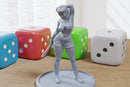 Janice Vorhees - 3D Printed Minifigures for Fantasy Miniature Tabletop Games DND, Frostgrave 28mm / 32mm / 75mm