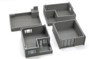 Modern Middle East Urban Buildings - 3D Printed Miniature Wargaming Terrain in Various Scales