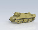 M7 Sexton - 3D Printed Miniature Wargaming Combat Vehicle - 28mm / 20mm / 15mm Scale