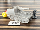 Sd.Kfz. 124 Wespe WW2 German Light field howitzer - 3D Resin Printed 28mm / 20mm / 15mm Miniature Tabletop Wargaming Vehicle