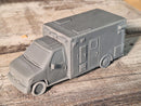 Ambulance - 3D Printed Vehicle for Miniature Tabletop Wargames TTRPG