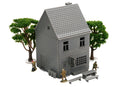 German Bierlokal with Gartengarnitur - Tabletop Wargaming Terrain 15mm - 20mm - 28mm - Miniature Gaming - 3D Printed