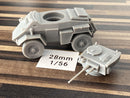 Humber Scout Car Mk II British WW2 Vehicle - 3D Resin Printed 28mm / 20mm / 15mm Miniature Tabletop Wargaming