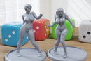 Braindead Beauties - 3D Printed Minifigures for Fantasy Miniature Tabletop Games DND, Frostgrave 28mm / 32mm / 75mm