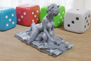 Laxie and Jiglia - Sexy Pin-Up Fan Art - 3D Printed Miniature Figure - 32mm / 75mm / 170mm Scale - Garage Kit