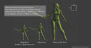 Galactic Warrior Girl - Sexy Pin-Up Fan Art - 3D Printed Miniature Figure - 32mm / 75mm / 170mm Scale - Garage Kit
