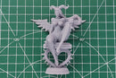 Succubus - Sexy Pin-Up Fan Art - 3D Printed Miniature Figure - 32mm / 75mm / 170mm Scale - Garage Kit