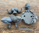 Toph - Sexy Pin-Up Fan Art - 3D Printed Miniature Figure - 32mm / 75mm / 170mm Scale - Garage Kit