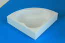 1:12 Scale Corner Bathtub | Modern Dollhouse Bathroom Furniture | 3D Printed Miniature Bathtub Made in Germany