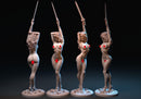 Slave Girl - Sexy Pinup - 3D Printed Minifigures for Fantasy Miniature Tabletop Games DND, Frostgrave 28mm / 32mm / 75mm