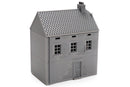 Ardennen Foy Cottage - 3D Printed Miniature WW2 Wargaming Terrain 28mm / 20mm / 15mm Scale