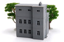 Small East European Apartment Block 3 - 3D Printed Miniature Wargaming Terrain (Cold War / Modern / Zona Alfa)