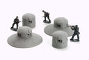 WW2 Maginot Line Cloche GFM Type A Bunker – Wargaming Terrain | French Bunker | WWII Tabletop Scenery | Miniature Battlefield