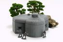 WW2 Maginot Line Fort Col des Banquettes Bunker – Wargaming Terrain | French Fortification | WWII Tabletop Scenery