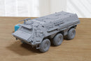 TPz Fuchs 6x6 APC - West German Cold War - 3D Printed Miniature Wargaming Combat Vehicle