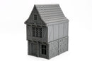 Medieval Night District Bundle, 28mm Fantasy RPG Terrain, 4 Tabletop Buildings