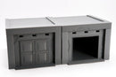 Soviet Truck Garage, 28mm Modern Wargaming Terrain, Zona Alfa Vehicle Workshop