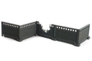 Soviet Concrete Wall P-6vr | Modular Cold War Barrier | Zona Alfa Terrain | 15mm, 20mm, 28mm, 32mm, HO