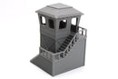 NATO Watch Tower | Cold War Military Guard Tower - 3D Printed Miniature Wargaming Terrain