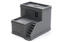 Tobruk WWII Buildings Set – 4 North Africa Desert Buildings – 3D Printed Wargaming Terrain
