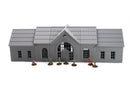 Yaniv Railway Station – 3D Printed Zona Alfa Terrain – STALKER Post-Apocalyptic Wargaming Building – Modular Industrial Scenery