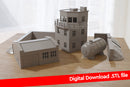 WW2 Flugplatz-Set – Digitaler Download (.STL-Dateien für 3D-Druck)